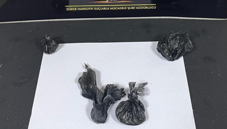 Düzce’de Uyuşturucu Operasyonu:1 Kişi Tutuklandı