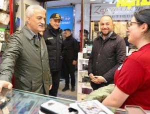 Vali Makas’tan Esnafa Ziyaret: “Her Zaman Yanınızdayız”